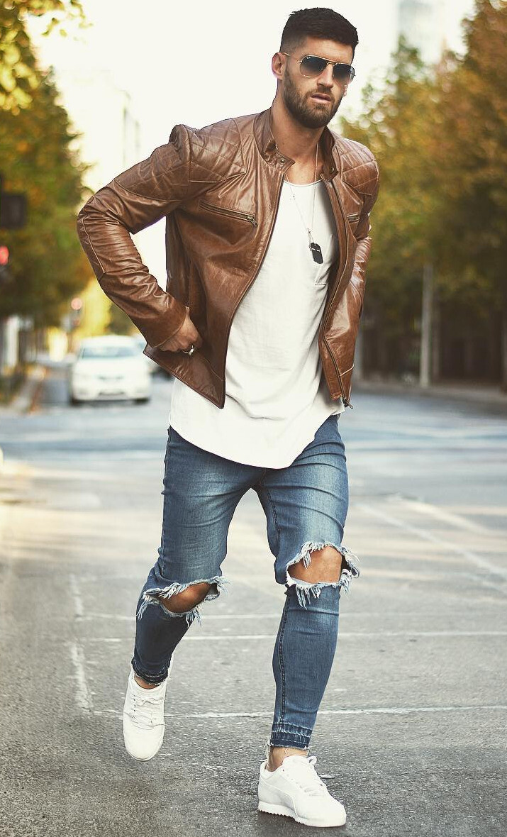 What to Wear with Denim Jacket: 38 Men Outfit Ideas - Hood MWR